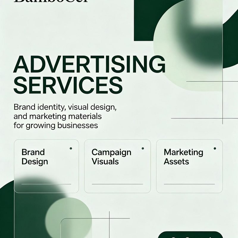 BamboCel Full-Spectrum Advertising Service, Brand Identity Design, Campaign Visual & Marketing Asset Creation, Custom E-commerce Listing Graphic Design for Amazon Sellers